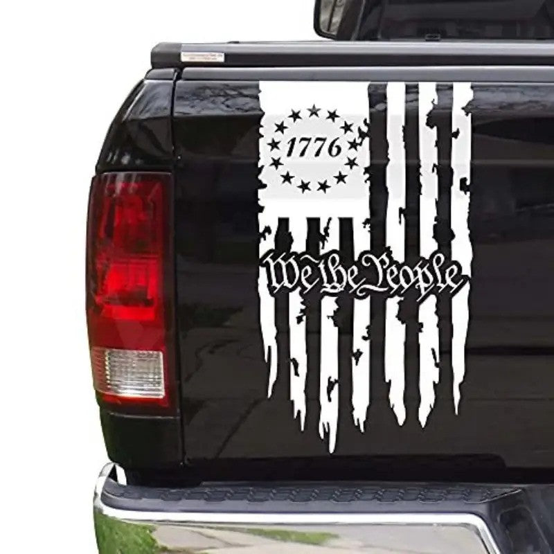 We The People - Weatherproof Decal