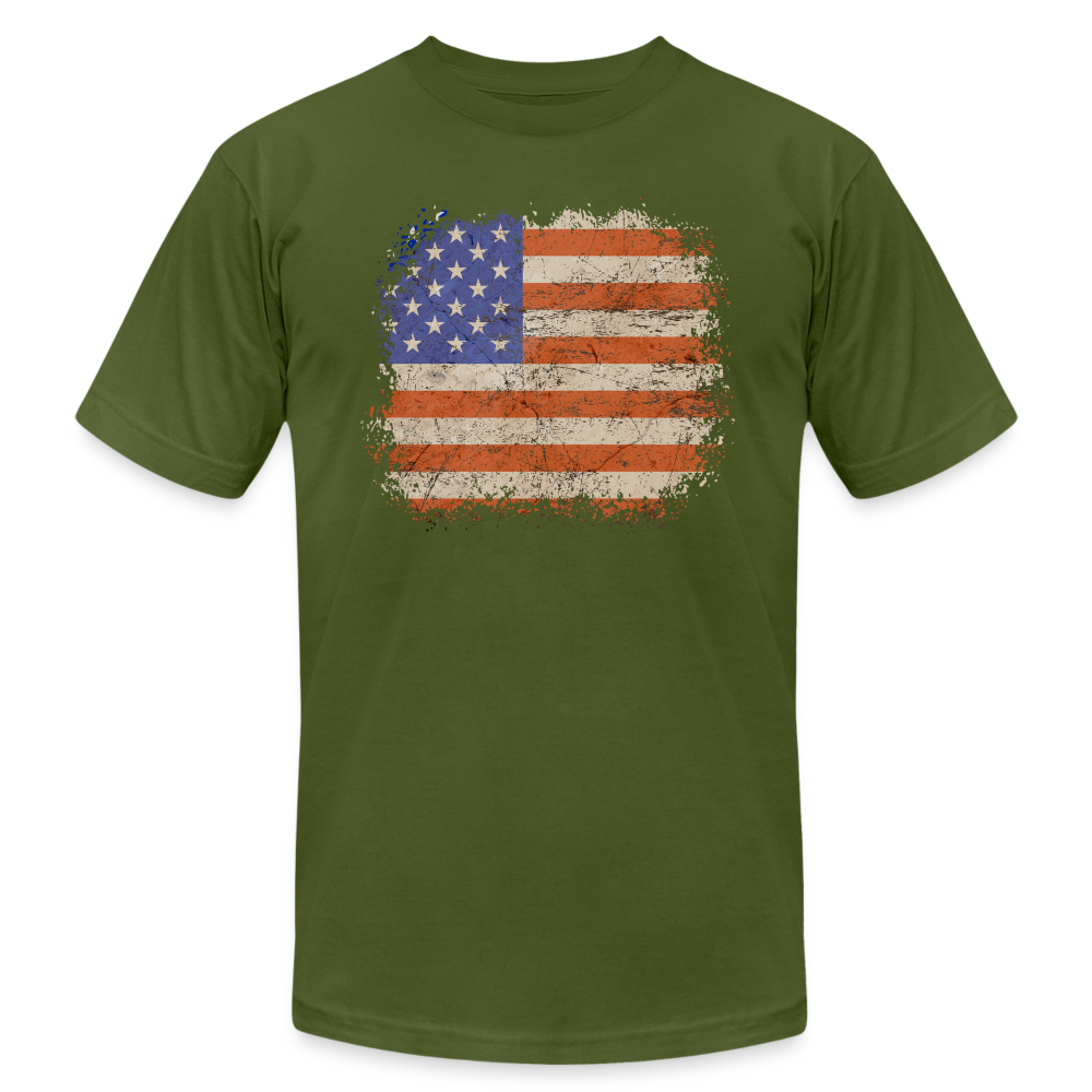 Vintage Flag - olive