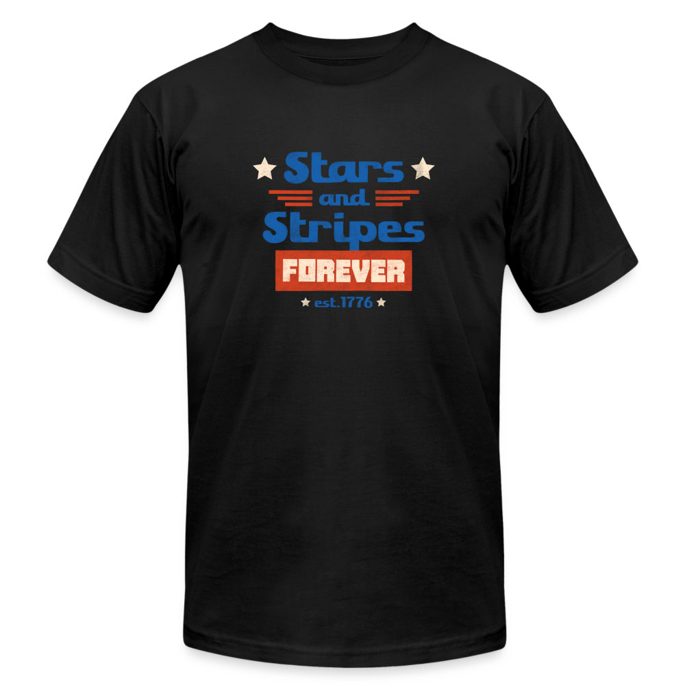 Stars and Stripes Forever - black