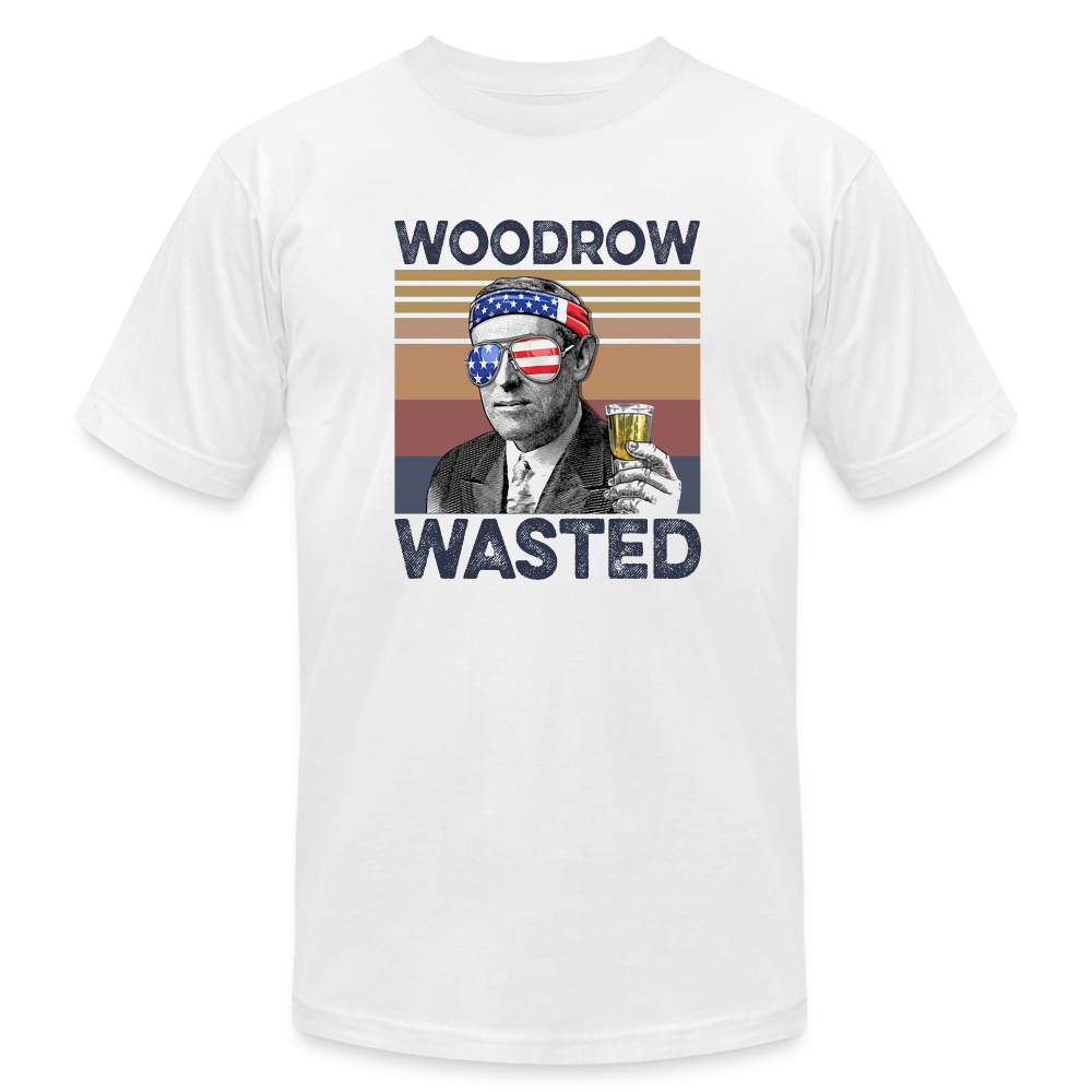 Woodrow Wasted - white