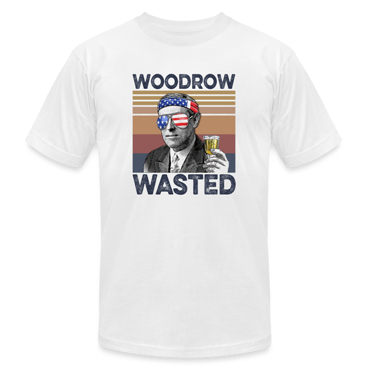 Woodrow Wasted - white