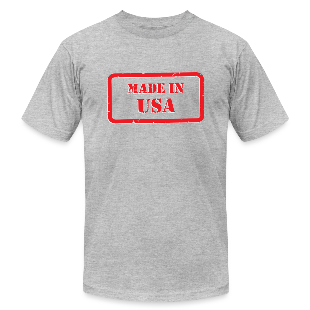 Made In USA - heather gray