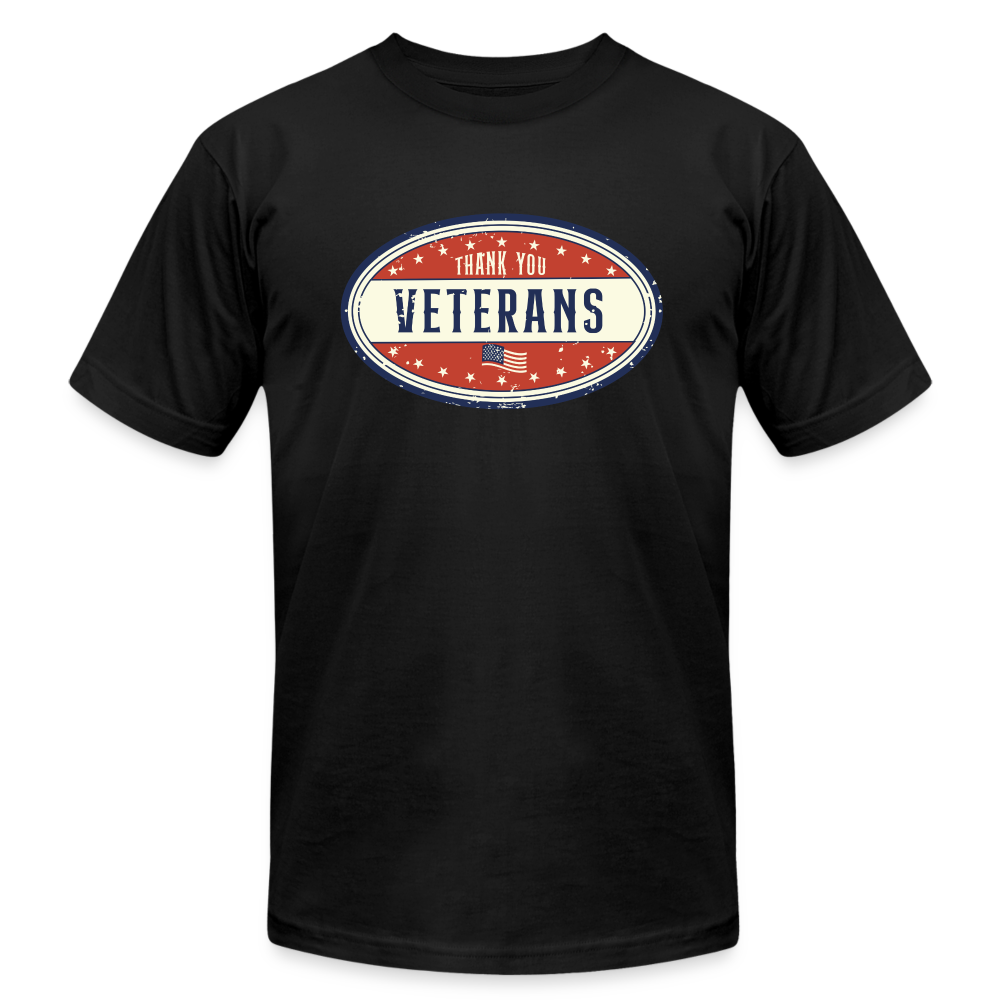 Thank You Veterans - black