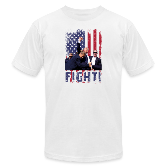 Trump Fight Fist! - white